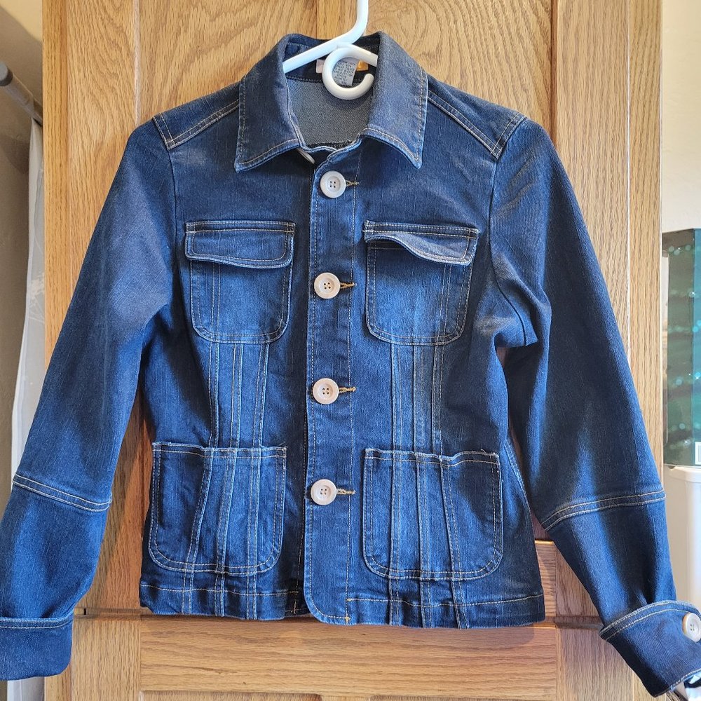 Tulle Denim Jacket